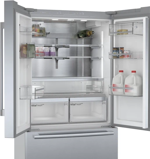Serie 8 Kühl-Gefrier-Kombination, mehrtürig 183 x 90.5 cm Edelstahl KFF96PIEP