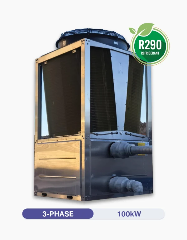 22.5kW - 100kW | 3-Phase | R32 | 60°C | ASHP | CE-iH100+3PH