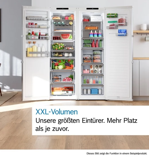 Serie 4 Freistehender Kühlschrank 186.2 x 59.5 cm Weiß KSN36VWCG