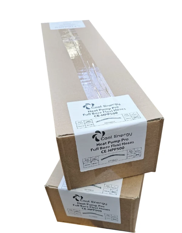 Pre-insulated Flexi Hose Kit - 300/500/800mm - Full Bore - Heat Pump Pro
