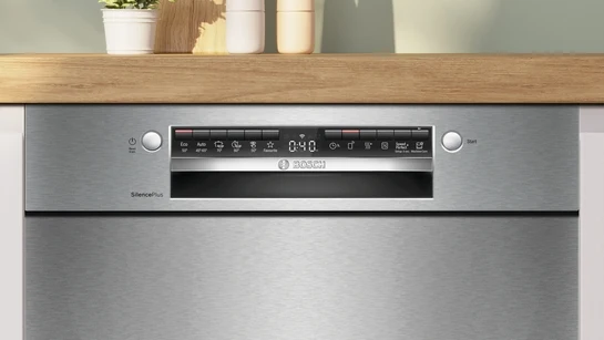 Serie 4 Unterbau-Geschirrspüler 60 cm Gebürsteter Stahl SMU4EAS28E