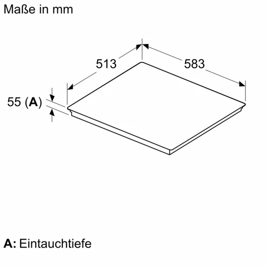 iQ700 Induktionskochfeld 60 cm Mit Rahmen aufliegend EX645HXC1E