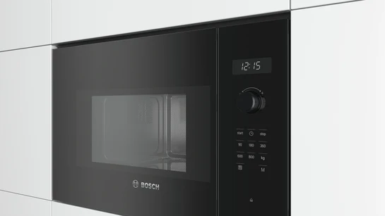 Serie 6 Einbau-Mikrowelle Schwarz BFL524MB0