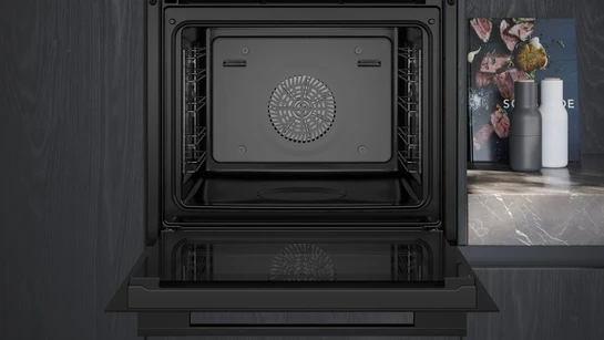 iQ700 Einbau-Dampfbackofen 60 x 60 cm Schwarz, Edelstahl HS736G3B1