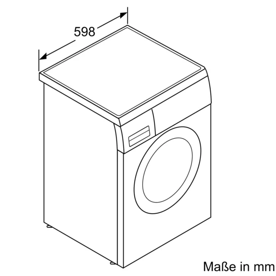 iQ500 Waschmaschine, unterbaufähig - Frontlader 9 kg max. 1400 U/min. WU14UT22