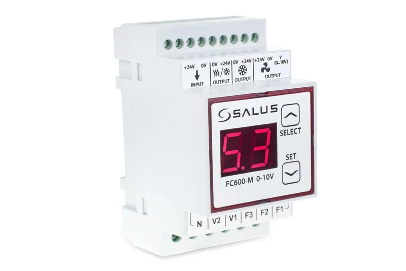 Salus Fan Coil Thermostat Control Module - 0 - 10V - Smart Range - FC600-M