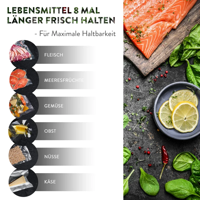 Premium Vakuumbeutel - 20x30 cm - 50 Stück