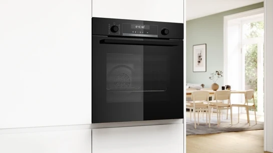 Serie 6 Einbau-Backofen 60 x 60 cm Schwarz HBG578BB3