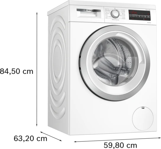 Serie 6 Waschmaschine, unterbaufähig - Frontlader 8 kg max. 1400 U/min. WUU28T71