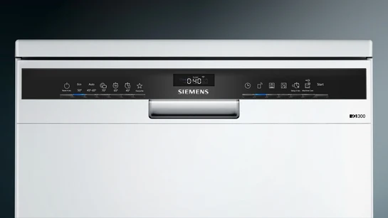 iQ300 Freistehender Geschirrspüler 60 cm Weiß SN23EW03ME