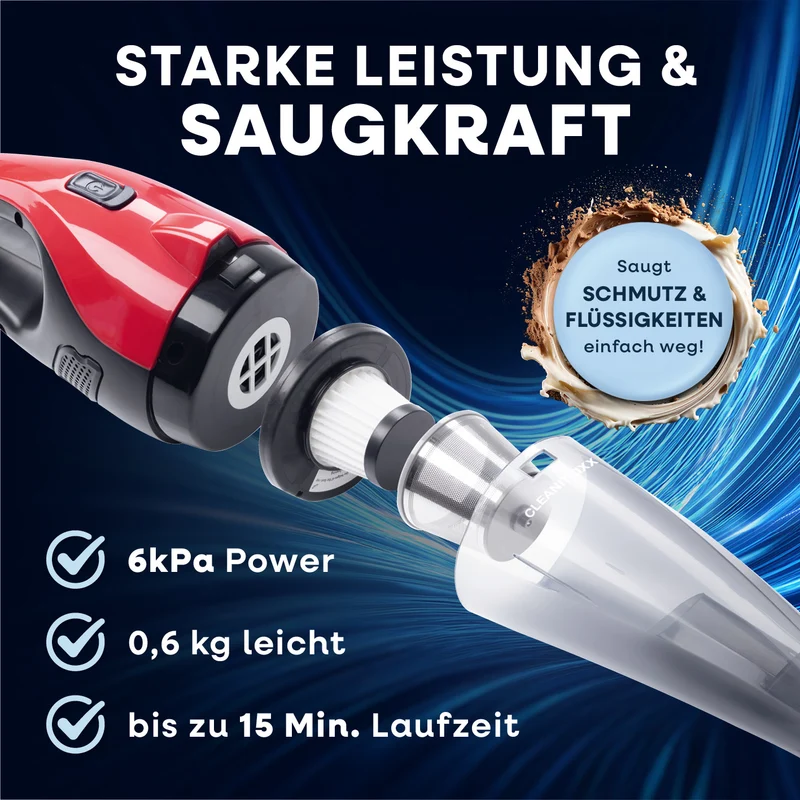 Akku-Handstaubsauger