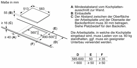 iQ700 Induktionskochfeld 60 cm Mit Rahmen aufliegend EX645LYC1E