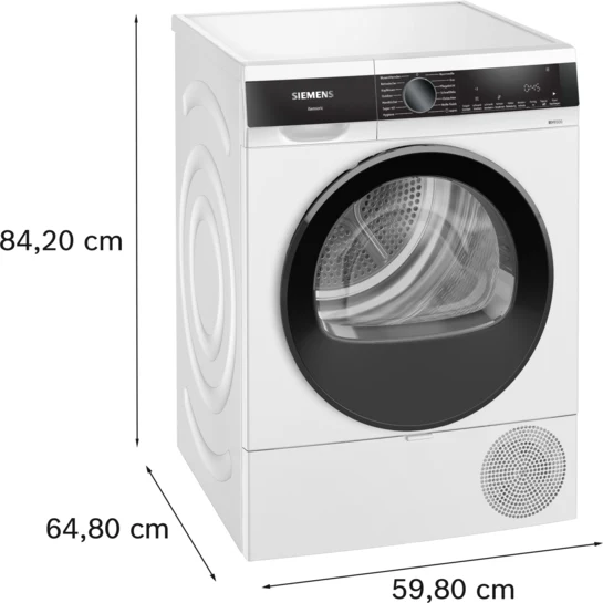 iQ500 Wärmepumpen-Trockner 9 kg WQ33G2D41