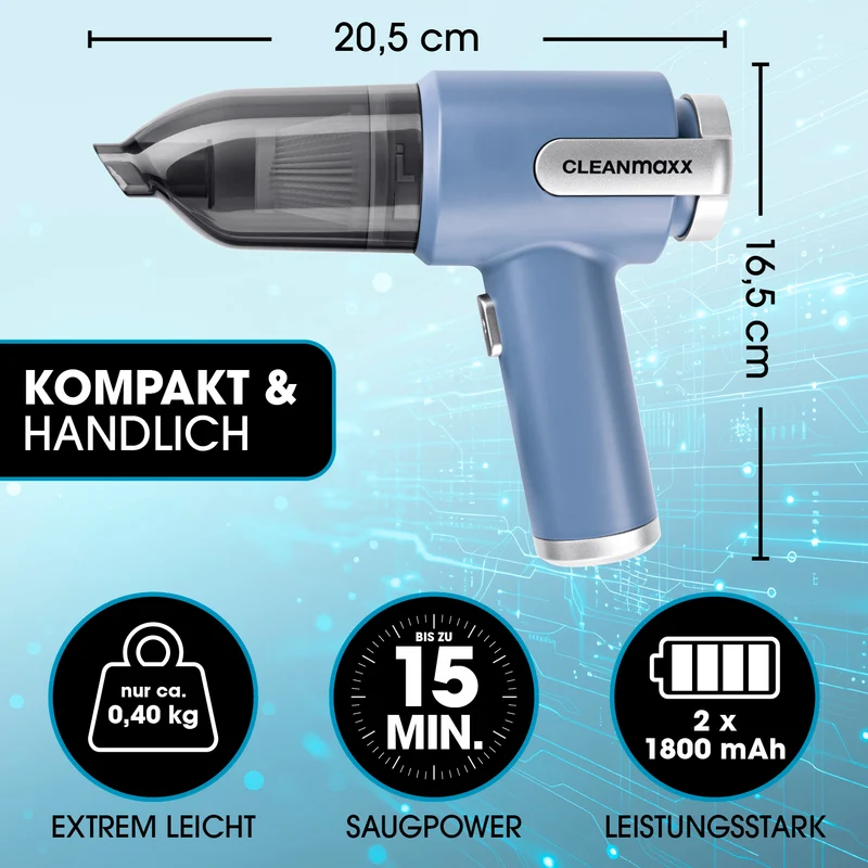 2in1-Akkusauger