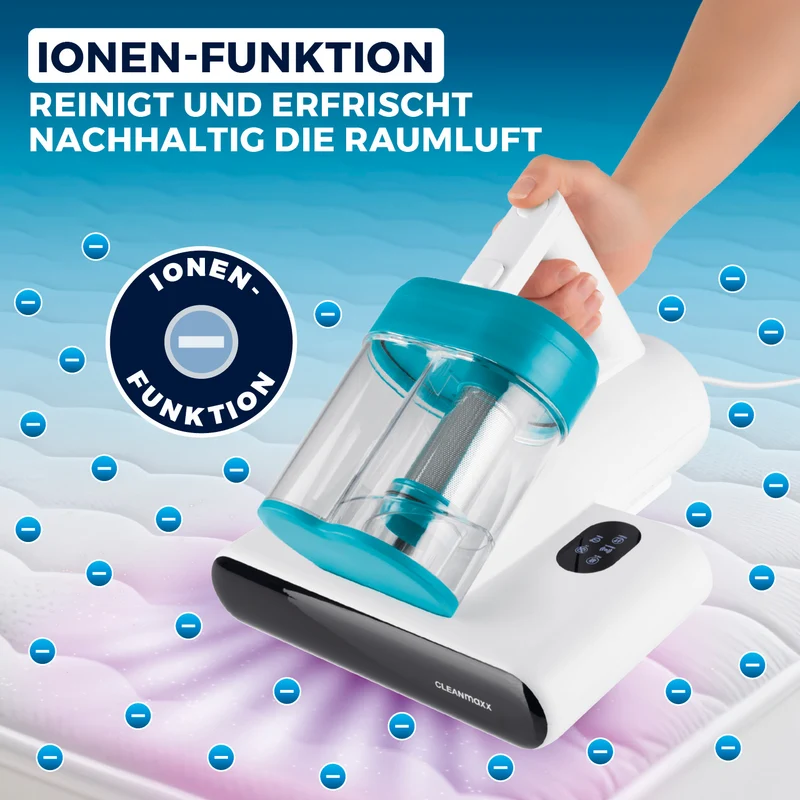 Milbensauger Rotation - blau/weiß