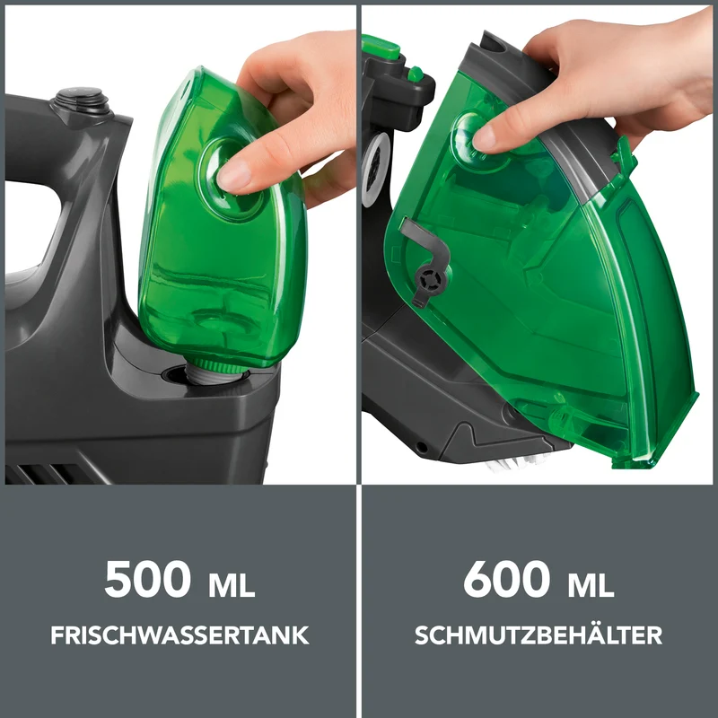 Polster- & Teppichreiniger - anthrazit/grün
