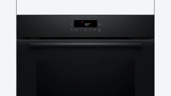 Serie 2 Einbau-Backofen 60 x 60 cm Schwarz HBA572BB4