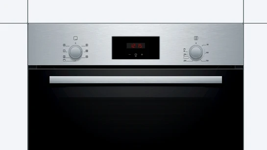 Serie 2 Einbau-Backofen 60 x 60 cm Edelstahl HBF133BR0