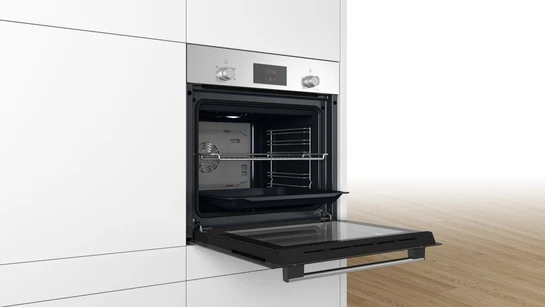 Serie 2 Einbau-Backofen 60 x 60 cm Edelstahl HBF133BR0