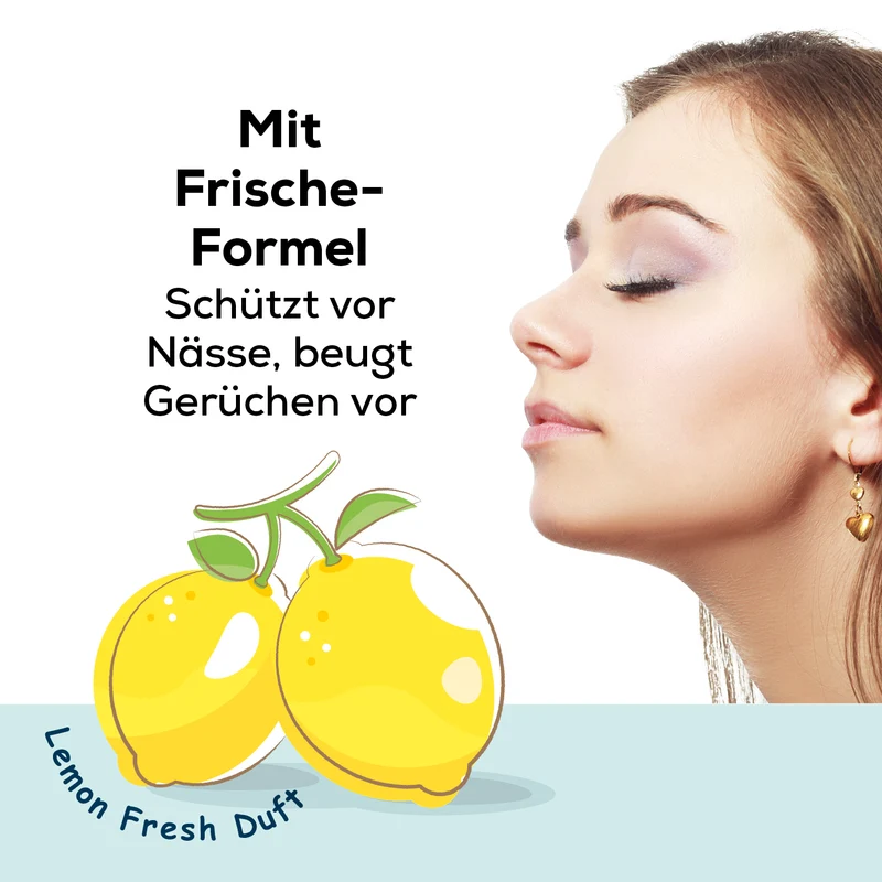 Anti-Nässe-Pad - Einsatz für WC-Bürstenhalter - 30er-Set