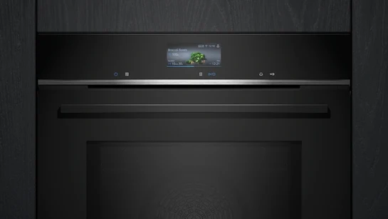 iQ700 Einbau-Backofen mit Mikrowellenfunktion 60 x 60 cm Schwarz, Edelstahl HM736GAB1