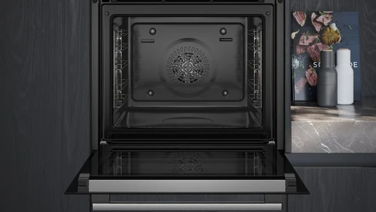 iQ500 Einbau-Backofen 60 x 60 cm Edelstahl HB578GBS3