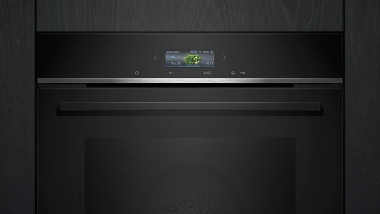 iQ700 Einbau-Backofen 60 x 60 cm Schwarz, Edelstahl HB772A1B1