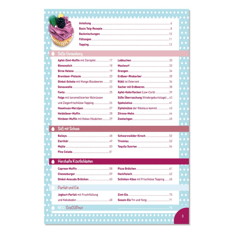 CuCap Backbuch für Cupcakes, Muffins & Mehr