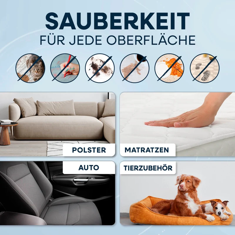Polster- & Teppichreiniger Pro Steam