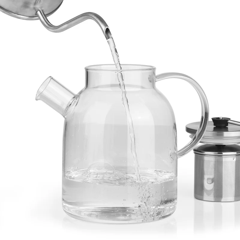 TEEKANNE Glaskanne mit Teesieb - 1,5 l