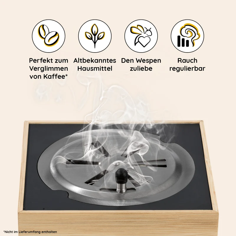 Räucherbox inkl. Orange & Rosemary (50 g) + Lemon & Basil (100 g) + Hay Flowers & Thyme (100 g)