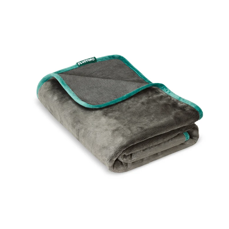 Hundedecke/ Wendedecke /Kuscheldecke - 150x100 cm - Grau
