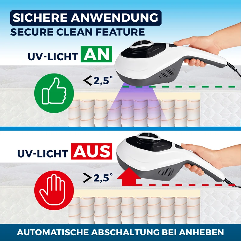 Milbensauger Vibration