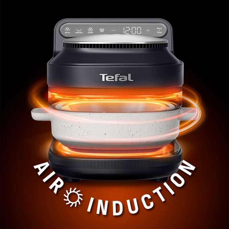 Tefal YumMeal Multicooker Air Fryer Black Knight