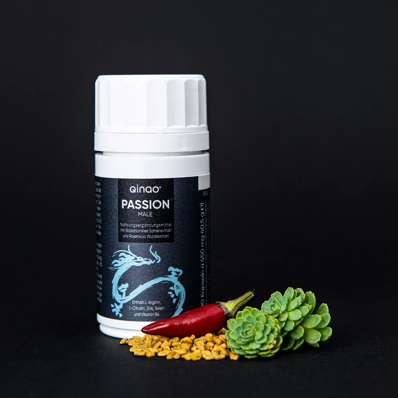 Nahrungsergänzungsmittel PASSION MALE - 90 Kapseln