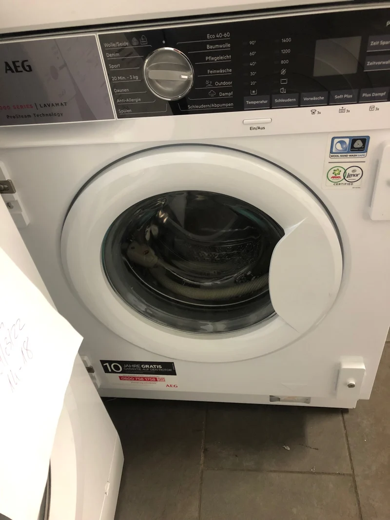 Waschmaschine AEG Lavamat Einbau