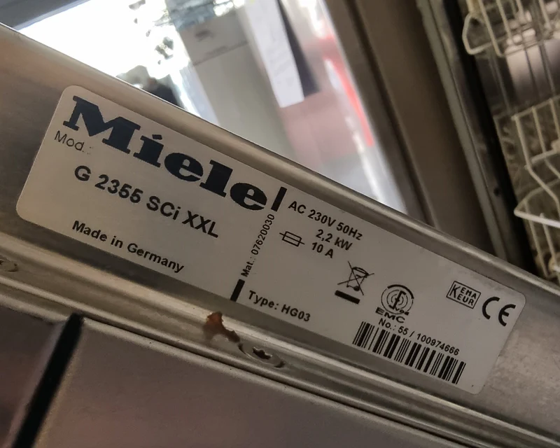 Geschirrspüler Miele