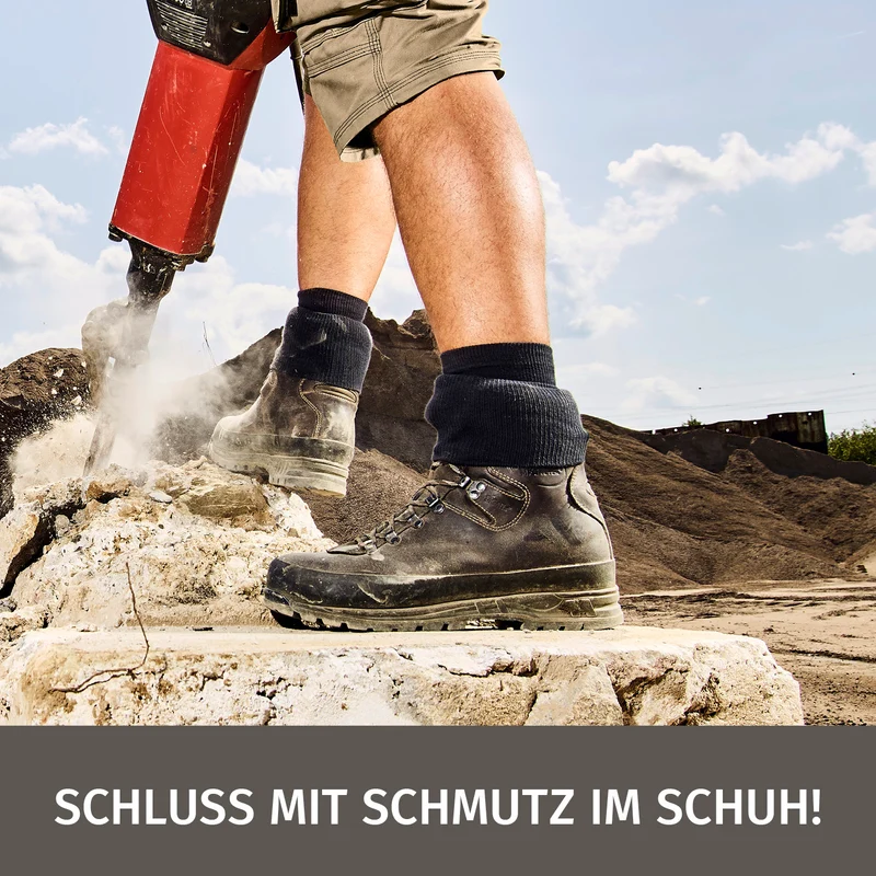 Funktions-Socke mit Doppelschaft - 2er-Set - Größe 36-39