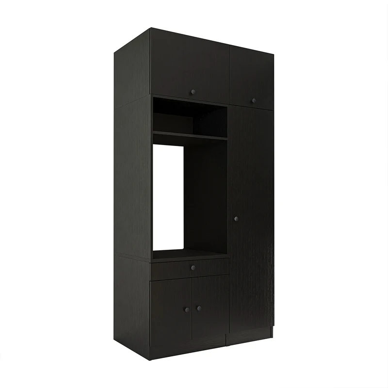 Roomart Waschmaschinenschrank SERIE 1, 112 cm, mit Hochschrank und Ausziehbrett, in 3 Farben