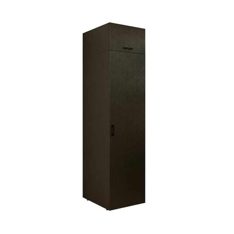Roomart Hochschrank 60 cm für Waschküche, 205 cm hoch, Soft-Close, in 3 Farben