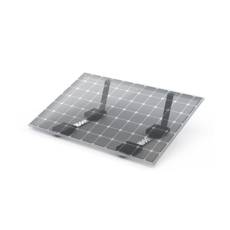 Solarpanelhalterung für Flachdach & Garten für 1 Modul