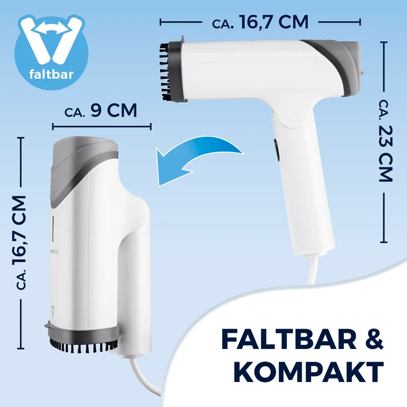 2in1-Dampfbürste