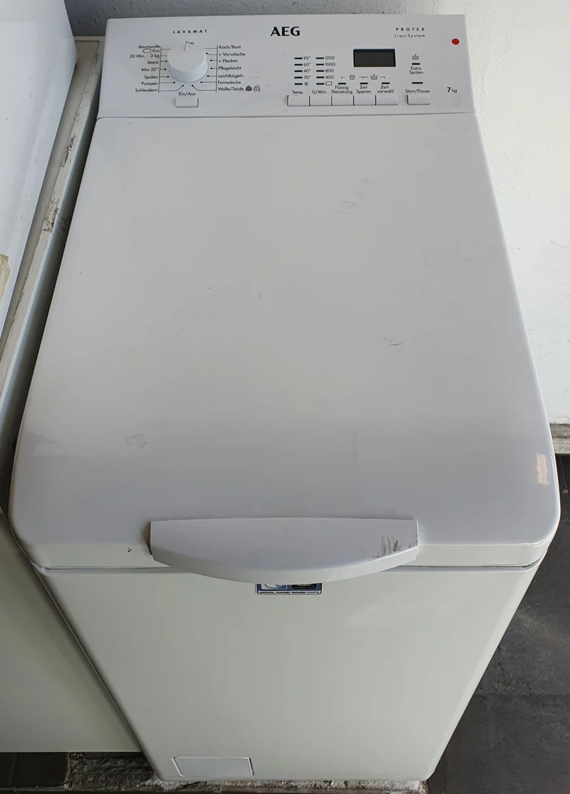Waschmaschine AEG L62274TL, freistehend, Toplader, 7 kg, 1200 U/min, A+++