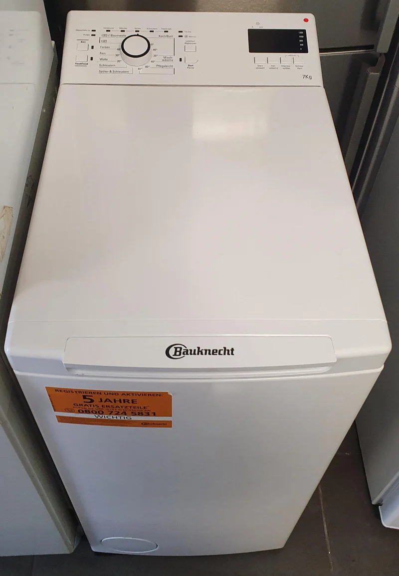 Waschmaschine Bauknecht Toplader 7 kg