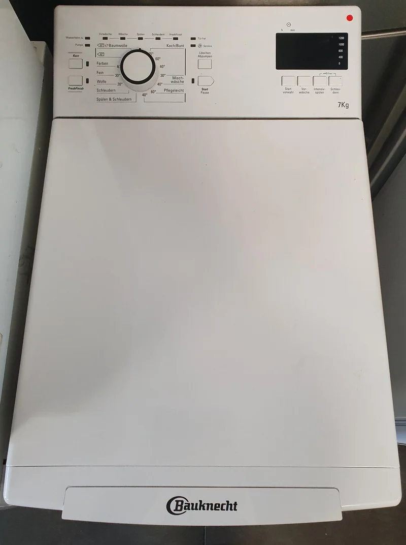 Waschmaschine Bauknecht Toplader 7 kg