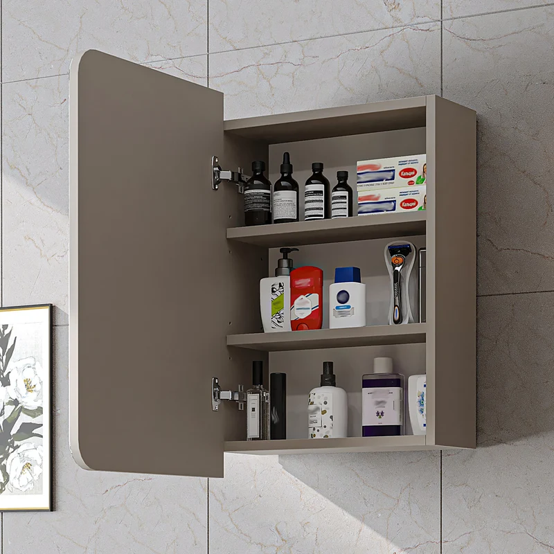 Roomart Badmöbel-Set LYCIA, 50 cm, 4-teilig mit Keramikbecken, in 4 Farben