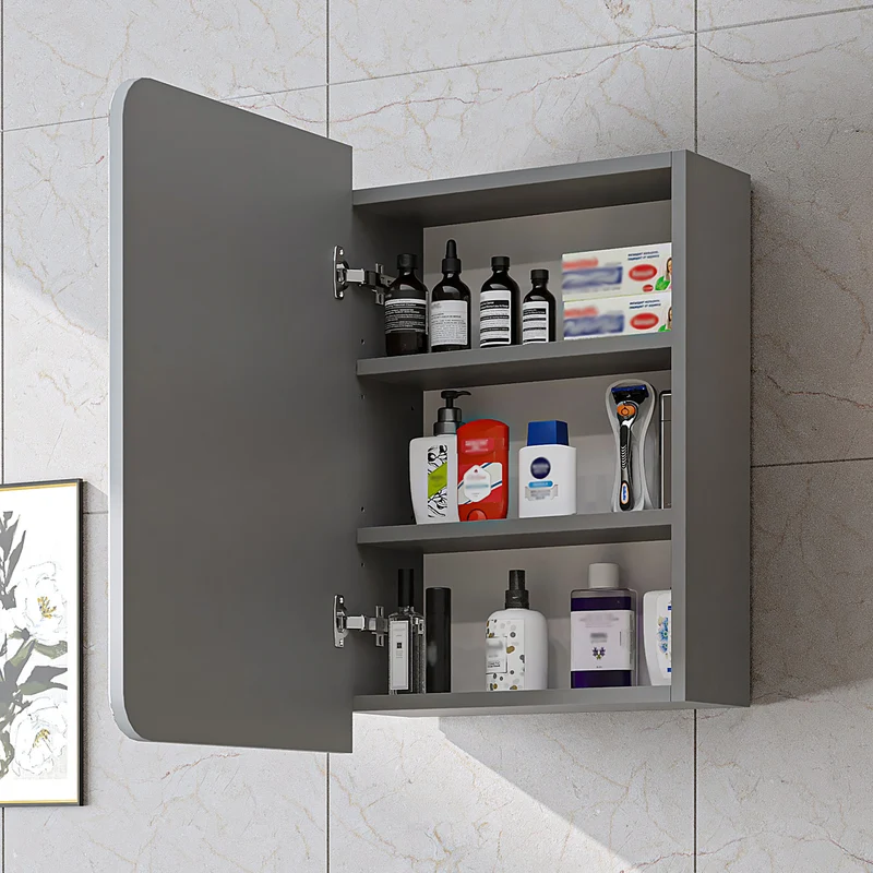 Roomart Badmöbel-Set LYCIA, 50 cm, 4-teilig mit Keramikbecken, in 4 Farben