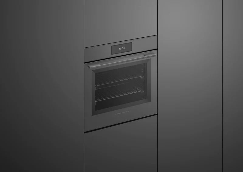 Fisher & Paykel 60cm Series 11, Minimal Combi-Steam Oven, Grey Glass