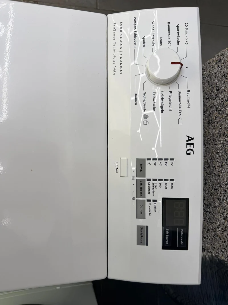 Waschmaschine Toplader AEG 6000 Series