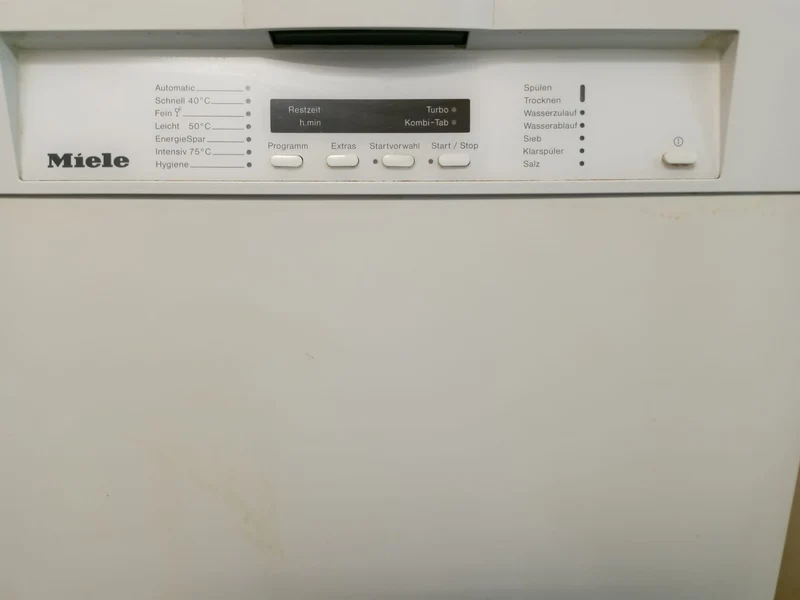 Geschirrspüler Miele Einbau unterbaufähig